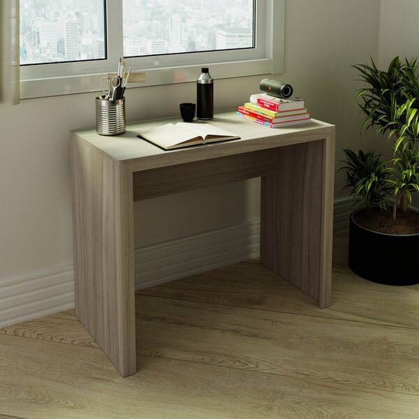 Escrivaninha Mesa Escritório 90cm Me4139 Tecnomobili Carvalho