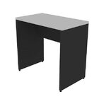 Escrivaninha Mesa Escritório 90cmx47cm 25mm Preto/cinza Crist