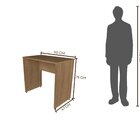 Escrivaninha Mesa Escritório 90cmx47cm 90cm Carvalho Mel Carv