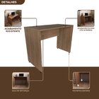 Escrivaninha Mesa Escritório 90cmx60cm 25mm Carvalho Mel