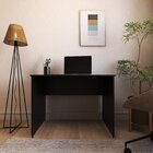 Escrivaninha Mesa Escritório 90cmx60cm 25mm Preto