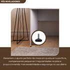 Escrivaninha Mesa Escritório 90cmx60cm 90cm Cinza Cristal Cin