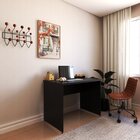 Escrivaninha Mesa Escritório 90cmx60cm 90cm Preto Preto