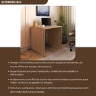 Escrivaninha Mesa Escritório 90cmx70cm 25mm Carvalho Mel