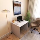 Escrivaninha Mesa Escritório 90cmx70cm 90cm Cinza Cristal Cin