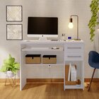 Escrivaninha Mesa Escritório 9665 Oscarini 2 Gavetas 103cm Br