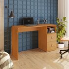 Escrivaninha Mesa Escritório Alice Candian 127x76x45cm 2 Gave