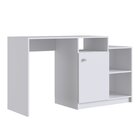 Escrivaninha Mesa Escritório Bancada Multiuso 1 Porta E 3 Nic