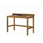 Escrivaninha Mesa Escritório California 2 Nichos 110cm Nature