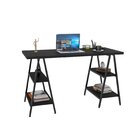 Escrivaninha Mesa Escritório Cavalete Estilo Kuadra 4 Pratele