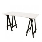 Escrivaninha Mesa Escritório Cavalete Pes Em Pratica 120cm Pr