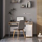 Escrivaninha Mesa Escritório Chicago 1 Gaveta 1 Porta 120cm I