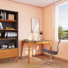 Escrivaninha Mesa Escritório Club 1 Gaveta 120cm Artemobili P