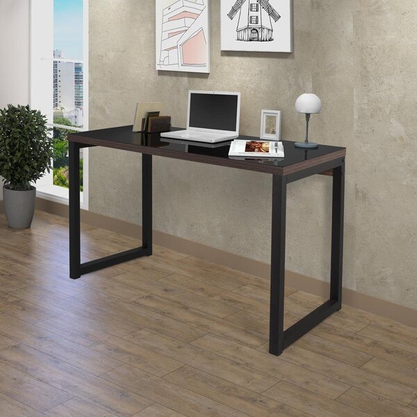 Escrivaninha Mesa Escritório Com 1,2cm Industrial Tampo De Vi