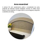 Escrivaninha Mesa Escritório Com 2 Nichos E Detalhe Em Impres