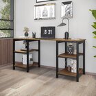 Escrivaninha Mesa Escritório Com 4 Prateleiras Innovare Yesca