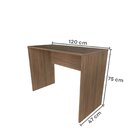 Escrivaninha Mesa Escritório Com Armário Baixo E Aéreo Com Ch