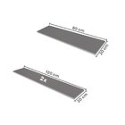 Escrivaninha Mesa Escritório Com Armário Baixo E Aéreo Com Ch