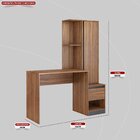 Escrivaninha Mesa Escritório Com Armário Office Morada Amendo