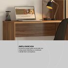 Escrivaninha Mesa Escritório Com Armário Office Morada Amendo