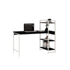 Escrivaninha Mesa Escritório Com Estante 3 Prateleiras Estilo