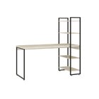 Escrivaninha Mesa Escritório Com Estante Alta Estilo Com Dyna