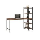 Escrivaninha Mesa Escritório Com Estante Estilo Active 4 Prat