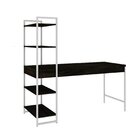 Escrivaninha Mesa Escritório Com Estante Estilo Active 4 Prat