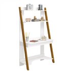 Escrivaninha Mesa Escritório Com Estante Simba Retrô 95cm Bra