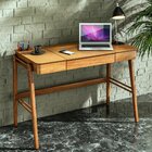 Escrivaninha Mesa Escritório Com Gaveta Nichos E Porta-caneta