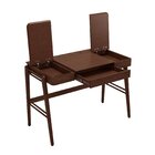 Escrivaninha Mesa Escritório Com Gaveta Nichos E Porta-caneta