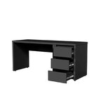 Escrivaninha Mesa Escritório Com Gaveteiro 170cm Ficus Cabeca