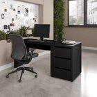 Escrivaninha Mesa Escritório Com Gaveteiro 170cm Ficus Cabeca