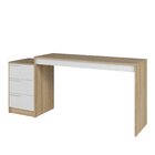 Escrivaninha Mesa Escritório Com Gaveteiro 3 Gavetas 176,5cm