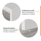 Escrivaninha Mesa Escritório Com Gaveteiro Com Rodízio E Prat