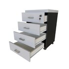 Escrivaninha Mesa Escritório Com Gaveteiro E Prateleira 120cm