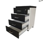 Escrivaninha Mesa Escritório Com Gaveteiro E Prateleira 120cm