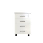 Escrivaninha Mesa Escritório Com Gaveteiro E Prateleira