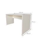 Escrivaninha Mesa Escritório Com Gaveteiro E Prateleira