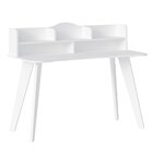 Escrivaninha Mesa Escritório Com Nichos Sofia Artely 120cm Br