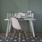 Escrivaninha Mesa Escritório Com Nichos Sofia Artely 120cm Br