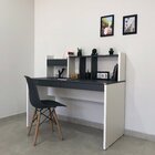 Escrivaninha Mesa Escritório Com Painel France Home Office 13