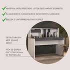 Escrivaninha Mesa Escritório Com Painel France Home Office 13