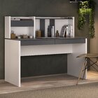 Escrivaninha Mesa Escritório Com Painel France Home Office Gr