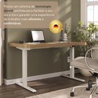 Escrivaninha Mesa Escritório Com Regulagem De Altura Entrada