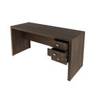 Escrivaninha Mesa Escritório Com Reversível Me4113 3 Gavetas