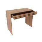 Escrivaninha Mesa Escritório Com Ripado Me4173 1 Gaveta 90cm