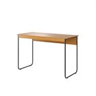 Escrivaninha Mesa Escritório Criare 125cm Industrial Preto E