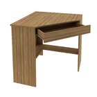 Escrivaninha Mesa Escritório De Canto Com 1 Gaveta Me4169 Esp