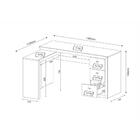 Escrivaninha/mesa Escritório De Canto Multimóveis Vcr25011